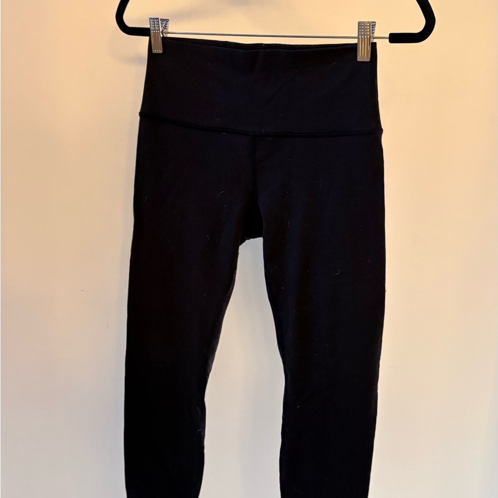 Lululemon Athletica WUNDER UNDER Midnight Black Leggings